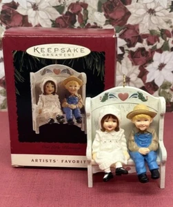 Hallmark Christmas Keepsake Ornament Our Little Blessings Handcrafted 1995 - Picture 1 of 6