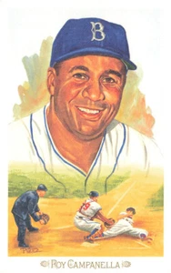 Roy Campanella Brooklyn Dodgers Perez-Steele Galleries Postcard - Picture 1 of 2