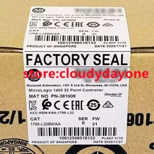 New Factory Sealed AB 1766-L32BWAA / B MicroLogix 1400 32 Point Controller - Picture 1 of 2
