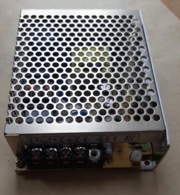 MEAN WELL NES-50-24 POWER SUPPLY (U9.6B1) - Image 1 of 2