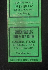 30er Jahre? Green Gables Inn & Tea Room Hummer drehen sich an Shell Tankstelle Camden ME - Bild 1 von 1