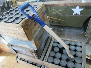 Manija de pala Nuevo de lote antiguo 100% excedente de la Segunda Guerra Mundial se adapta a Willys Ford jeep MB GPW M38 G-503 - Imagen 1 de 4