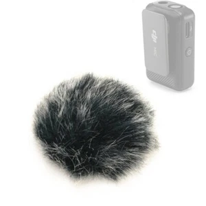 Cubierta peluda parabrisas para transmisor DJI MIC micrófono inalámbrico - Imagen 1 de 6