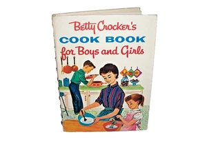 Betty Crocker's Cook Book for Boys and Girls 1957 1st Edition 7th Printing - Imagen 1 de 3