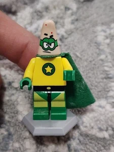 Lego Minifigures Patrick Star Super Hero Figurine MUST SEE CHEAP - Picture 1 of 4