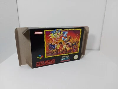 Final Fight 3 - Super Nintendo - Pal - Nintendo - Snes - Only Box