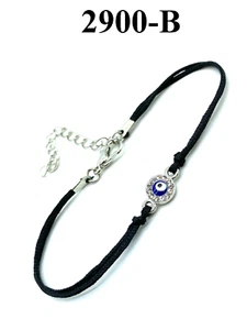 Evil Eye verstellbares Kristallarmband für viel Glück #2900 - Bild 1 von 13