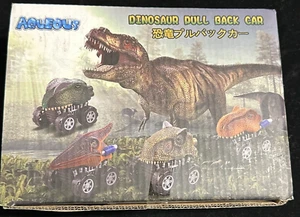 8 Dinosaur Pull Back Cars Toys New In Box Aqueous - Picture 1 of 6