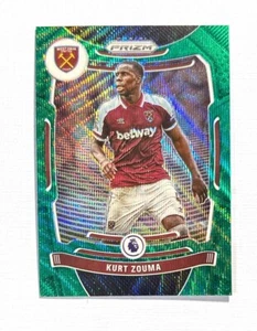 Kurt Zouma ~ 2021-22 Panini Prizm Premier League ~ Green Wave Prizm #230 - Picture 1 of 2