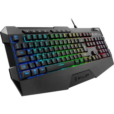Sharkoon SKILLER SGK4, Gaming-Tastatur, schwarz - Bild 1 von 3