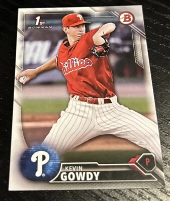 2016 Bowman Draft Kevin Gowdy 1st Bowman - Image 1 of 2