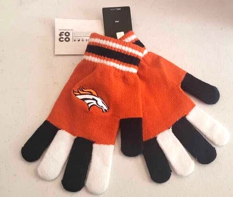 NWT NFL Officially Licensed Denver Broncos Youth / Women's gloves FREE SHIPPING! Cover