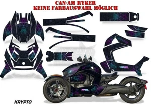 KIT DE DECORACIÓN DE CARRERAS AMR CAN-AM RYKER SPYDER RS/RSS, RT/RT-S, F3-S CRIPTO B - Imagen 1 de 7