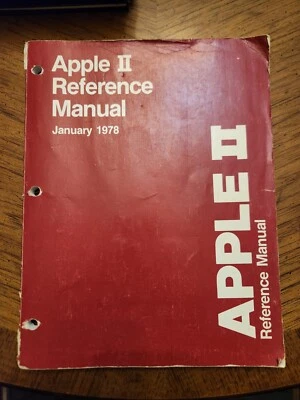 Apple II Reference Manual January 1978 Red Book - Image 1 of 4
