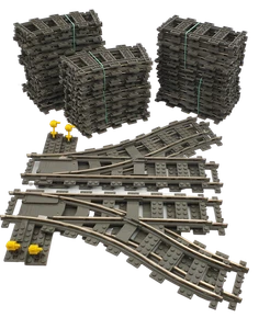 Lego® FERROCARRIL TREN 9V 4520 4515 4531 carriles vía círculo JUEGO F - Imagen 1 de 1