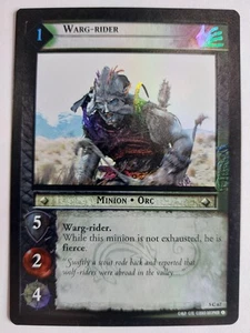 LOTR TCG Battle of Helm's Deep WARG-RIDER 5C67 FOIL LP - Picture 1 of 1