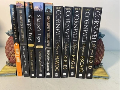 Bernard Cornwell - Sharpe Series Lot of 10 Paperback Books - Imagem 1 de 4