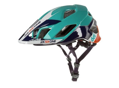 Casco MTB 661 Evo AM MIPS - Naranja-Azul Foto 1 de 4
