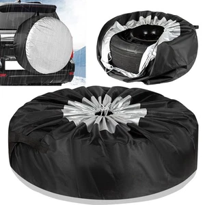SUV Tire Cover Spare Tire Protector Reusable And Washable Weather-resistant - Picture 1 of 13