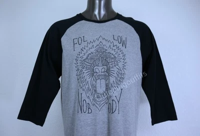 Volcom Follow Nobody Men's 3/4 Sleeve Crew Neck Pullover Shirt Size XL - Image 1 of 4