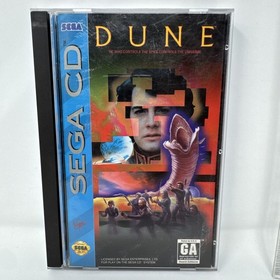 Dune (Sega CD, 1993) CIB Complete with Manual + Reg Card + Tested Clean