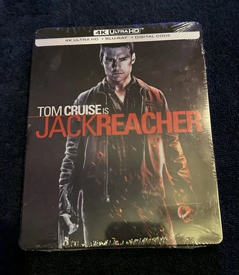 Jack Reacher  (4K UHD SteelBook) BRAND NEW - Sealed - Image 1 of 4