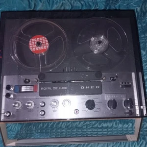 UHER Royal De Luxe Vintage Reel to Reel Made in Germant RARE from 1960s - Picture 1 of 7