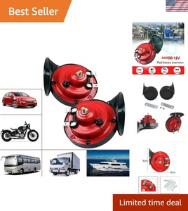 Compact 300dB Dual Horn Set with Waterproof Design for Vehicle Specific Fit - Imagen 1 de 9