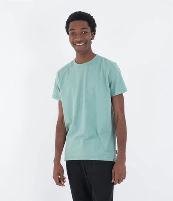 Hurley Low Tide T-Shirt Short Sleeve Oracle Aqua - Imagen 1 de 4