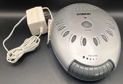 Máquina de terapia de sonido Conair SU1 ruido blanco con adaptador de corriente 10 sonidos probados Foto 1 de 4