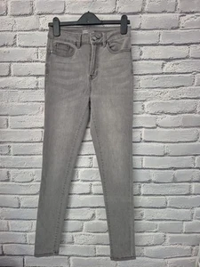 Nutmeg super shaper UK size 8R grey stretch jeans - Picture 1 of 2