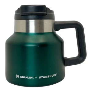 Stanley + Starbucks Edelstahl Vakuum Grün Desktop Travel Mug Tasse 20 oz - Bild 1 von 10