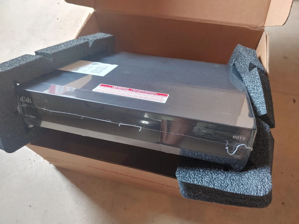 Dish Receiver VIP 722K  Dual Tuner HD DVR Dish Network, reman in box, no remote - Image 1 of 1