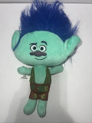 巨魔毛绒 BRANCH 可爱柔软玩具 12 英寸尖到脚孩之宝 Dreamworks 2016 — 第 1/4 张图片