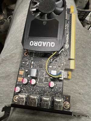 NVIDIA Quadro P1000 4GB GDDR5 Graphics Card Low Profile FAST SHIP!!! - Image 1 of 4