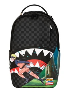 Sprayground Naruto Storm Rush Run Backpack🔥New Black Bookbag Large School Bag - Picture 1 of 17
