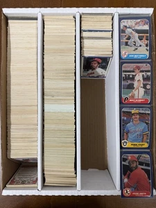 HUGE (2000+) 1981-1986 Donruss/Fleer Baseball Card Lot HOF VALUE! - Picture 1 of 4
