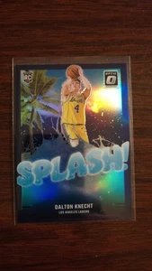 2024-25 Donruss Optic Dalton Knecht Splash! Rookie Purple Holo Prizm LA Lakers - Picture 1 of 2