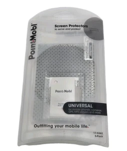 Point Mobl 5er-Pack Universal Displayschutzfolien 4"x3" - Handys, Kameras, GPS, mehr - Bild 1 von 4