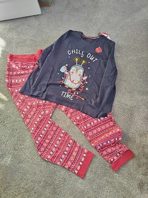 Womens Christmas Pyjamas Size 24/26 New with Tags - Image 1 of 4