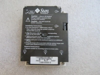 ORACLE 501-5762 400MHz UltraSPARC II Module (8MB Cache Sapphire-Black) - Image 1 of 3