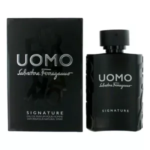 Uomo Signature by Salvatore Ferragamo, 3.4 oz EDP Spray for Men - Picture 1 of 4