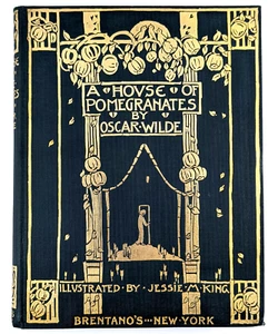 A House Of Pomegranates By Oscar Wilde Jesse M King Brentano's Methuen 1915 - Picture 1 of 17