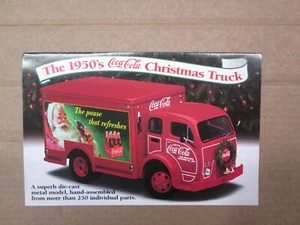 Danbury Mint Brochure 1950's Coke Christmas Truck - Picture 1 of 2