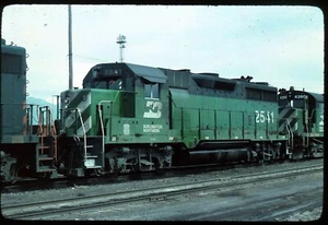 Original Rail Slide - BN Burlington Northern 2541 Roper 6-1977 - Picture 1 of 1