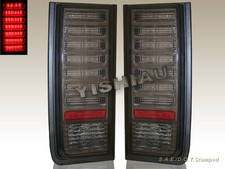 03 04 05 06 07 08 09 HUMMER H2 SUV LED TAIL LIGHTS SMOKE PAIR