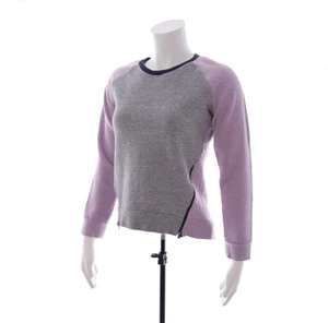 Vince. Mädchen Jugend Größe XL grau lila Pullover Rundhalsausschnitt Pullover Shirt - Bild 1 von 7