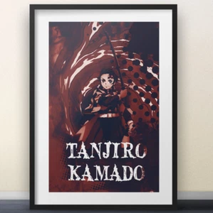Tanjiro Kamado 11x17 Glossy Poster- wallart Demon Slayer Anime Manga Shonen Jump - Picture 1 of 3