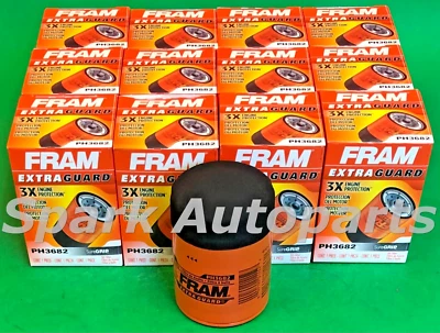 Case of 12 Engine Oil Filter-Extra Guard FRAM PH3682 For NISSAN, MERCURY - Image 1 of 3