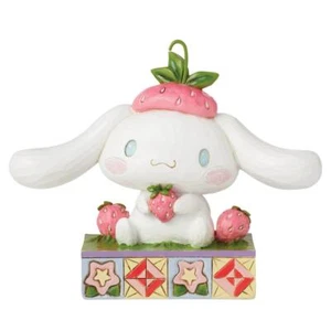 Jim Shore Sanrio Cinnamoroll With Strawberry Figurine 6014420 - Picture 1 of 1